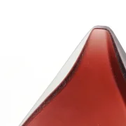 Pyramidenförmiger Glasdiffusor Selene Illuminazione Murano-Glas bordeaux