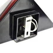 Detailansicht Selene Illuminazione Murano-Glas Wandleuchte pyramidal 1970er