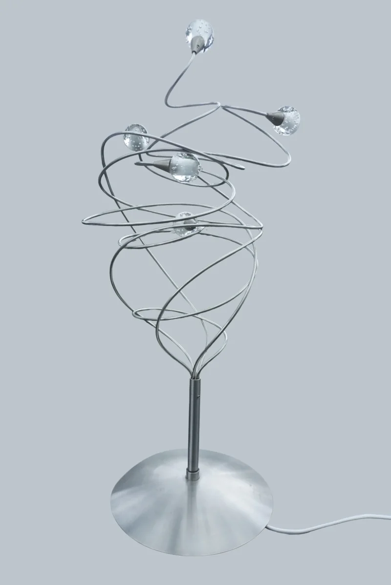Seitenansicht Harco Loor Twister Lichtskulptur Höhe 63cm
