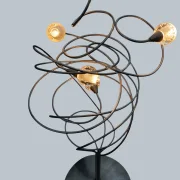 Funkelndes Lichtspiel Reflexe Harco Loor Twister Glas Halogen G4
