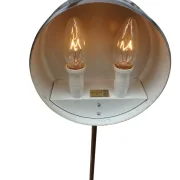 Zylindrischer Trommelschirm Modell 606 G schokoladenbraun hochglänzend Ateljé Lyktan