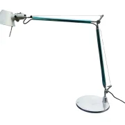 Artemide Artemide Tolomeo Tavolo – Frühe Edition „Patent pending", Petrol/Türkis, De Lucchi 1987 Tavolo – Michele De Lucchi, Petrol/Türkis, Italien 1990er