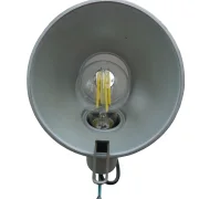 Artemide Tolomeo mit LED Filamentlampe eingesetzt E27 betriebsbereit