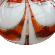 AV Mazzega Murano Swirl Glass Vintage Italian Table Lamp, attr. Carlo Nason