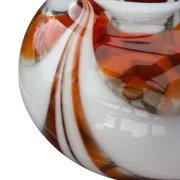 AV Mazzega Murano Swirl Glass Vintage Italian Table Lamp, attr. Carlo Nason
