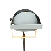 Schwarzer Drahtschutzkäfig Artemide Sintesi Nomad Detail