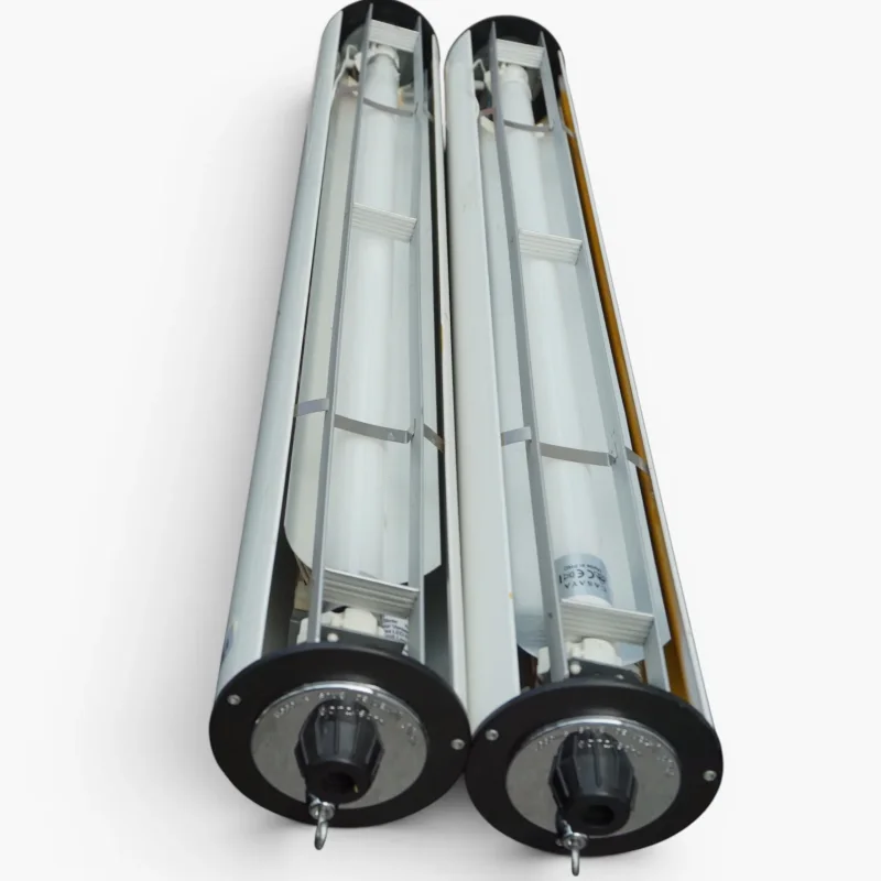 Pair of Ateljé Lyktan Supertube pendant lamps Sweden, Scandinavian Mid-Century design