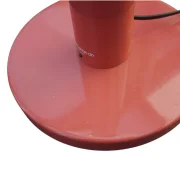 Ateljé Lyktan Skarabé 9936 Vintage Swedish Table Lamp, Rare Salmon Pink