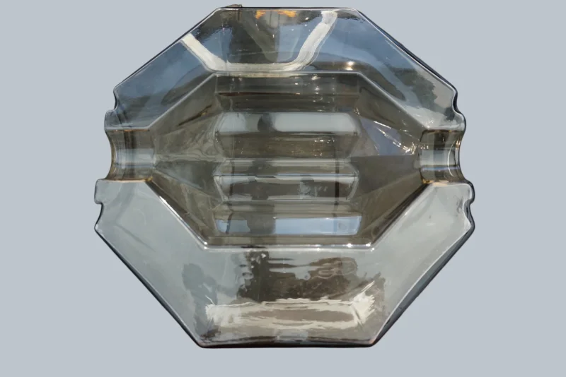 Detailansicht mundgeblasenes Murano-Glas Vistosi 1950er Jahre