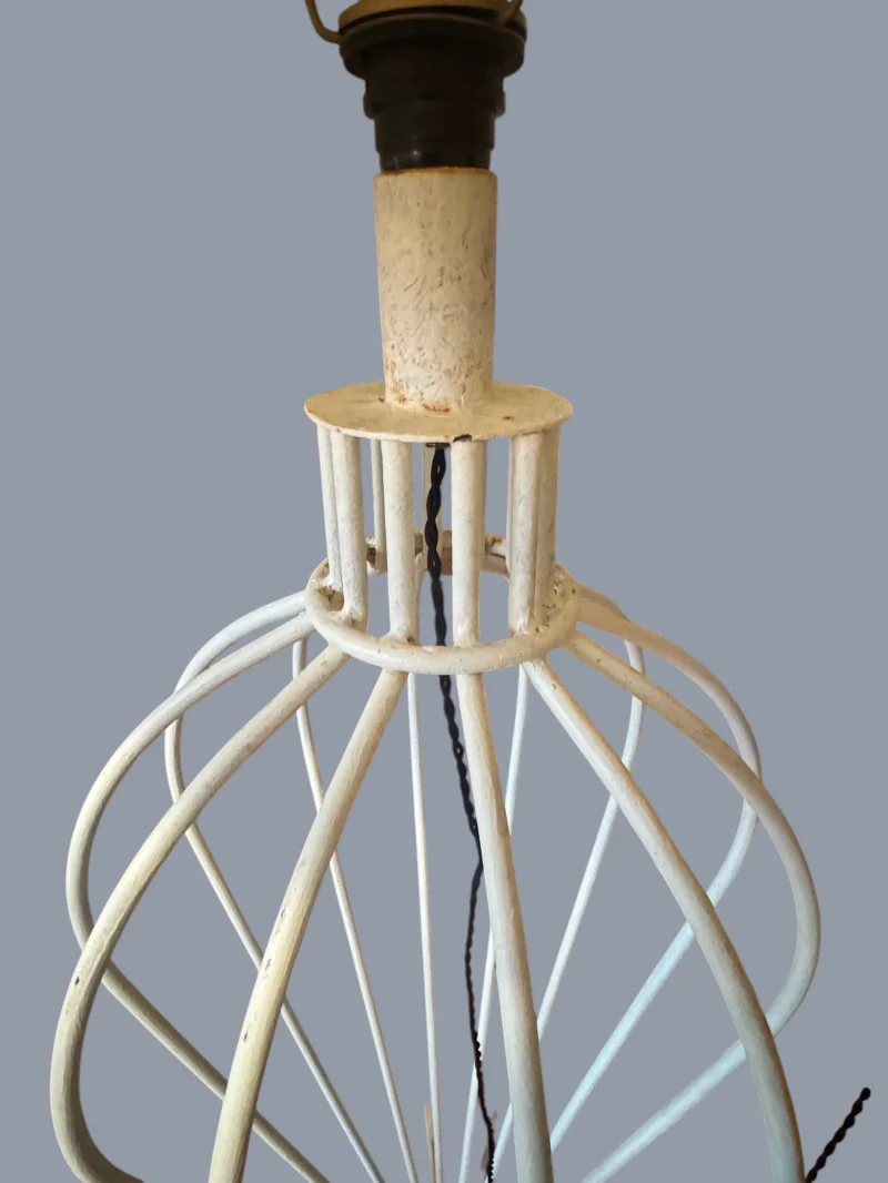 Detailansicht Vintage Stehleuchte Mid-Century französisches Design
