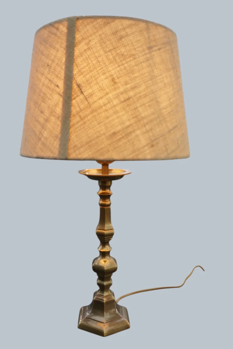 Einar Backstrom Table Lamp Model 7212 Brass Malmo 1950s