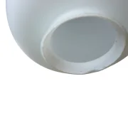 Opalweißer Glasschirm Bent Karlby Mandalay Hängeleuchte ø21cm