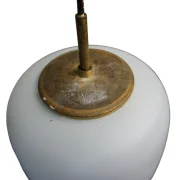 Aufhängung und Kabel Mandalay Hängeleuchte Nordiska Kompaniet 1950er