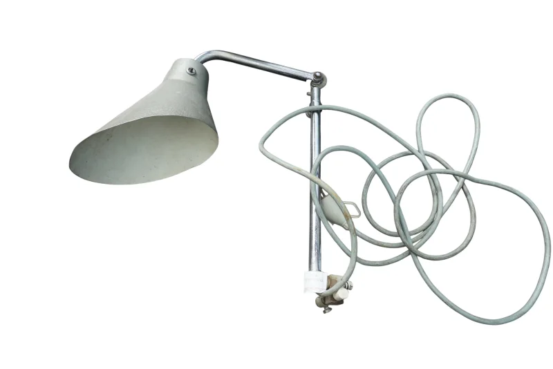 Ki-E-Klair Model 210 Vintage French Clamp Lamp by Alphonse Pinoit