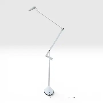 Lumina "Zelig Terra" Floor Lamp by Walter Monici — White, Italy, 1990s