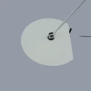 Zylindrischer Fuß Lumina Daphine Tischleuchte