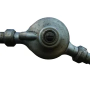 Verschraubte Verbindungsstücke ASEA Triplex mechanische Präzision 1920er