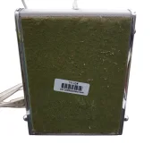 Grüner Filz Unterseite Basis industrielle Pianolampe 1940er 1950er