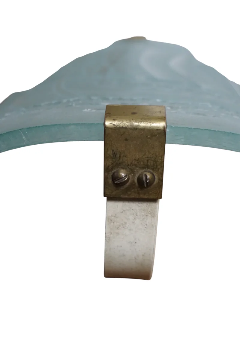 Polierte Messingklammern Halterung Glössner Co Wandleuchte Swedish Modern