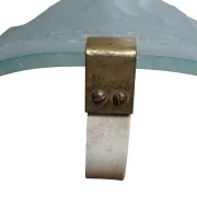 Polierte Messingklammern Halterung Glössner Co Wandleuchte Swedish Modern