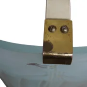 Polierte Messingklammern Halterung Glössner Co Wandleuchte Swedish Modern