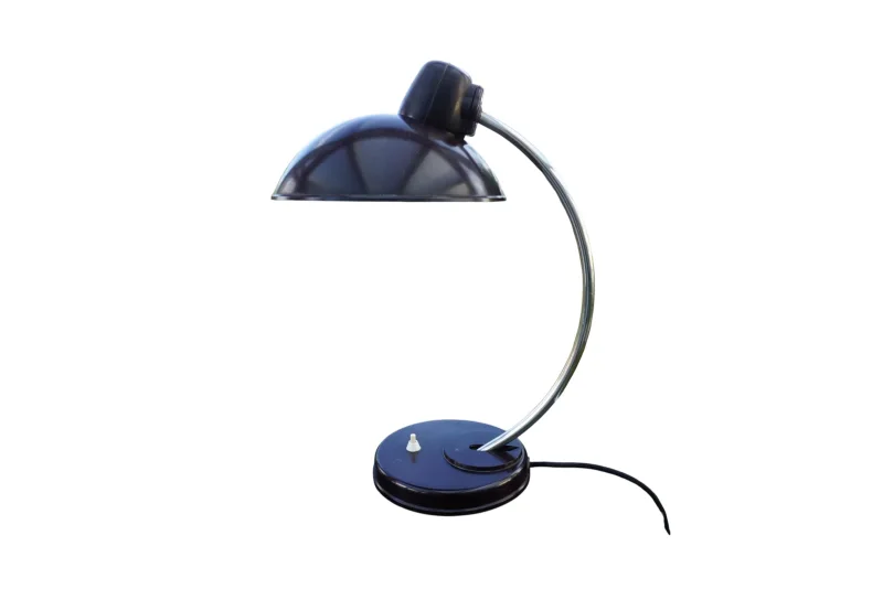 Bauhaus Schreibtischlampe Kandem Modell 0342 Marianne Brandt VEB Leipzig 1950er Gesamtansicht