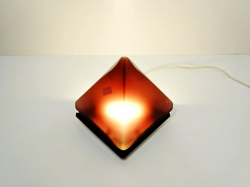 Selene 004 Diamond Wall Lights — Pair, Murano Glass