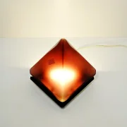 Selene 004 Diamond Wall Lights — Pair, Murano Glass