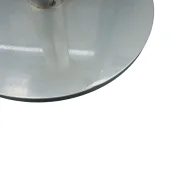 Temde Space Age Table Lamp — Opal White Glass