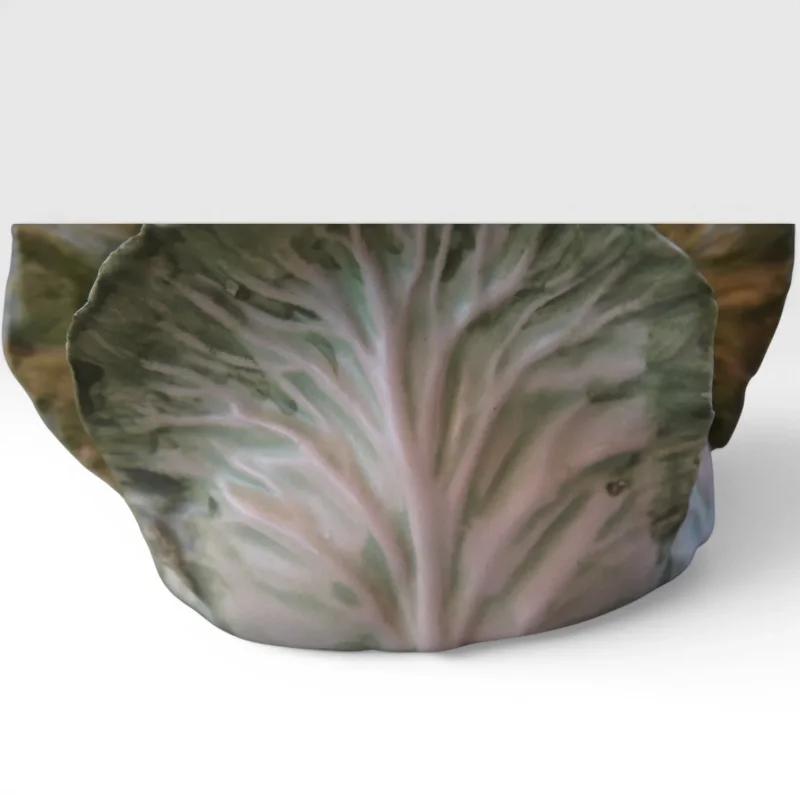 Vladimir Kanevsky Signed Porcelain Cabbage Tureen, USA 2014